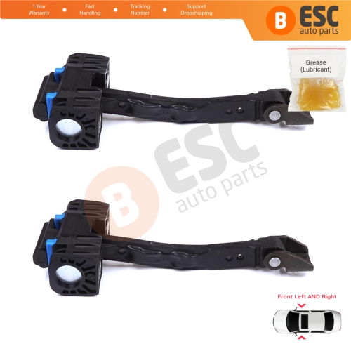 2 Pieces Door Stop Check Assy Limiter Strap for VW Scirocco MK3 137 138 2008-2017 1K8837249A