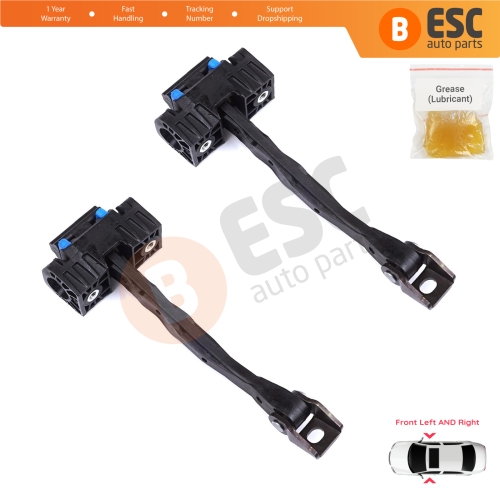 2 Pieces Front Door Stop Check Assy Limiter Strap for VW Touareg MK2 7P 7P5 7P6 2010-2018 7P0837249