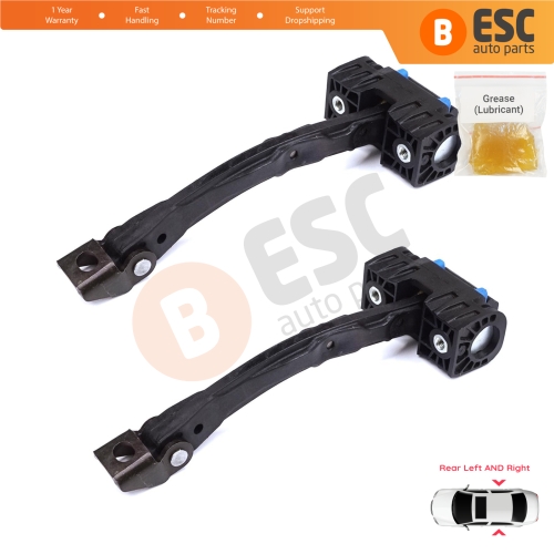 2 Pieces Rear Door Stop Check Assy Limiter Strap for VW Touareg MK2 7P 7P5 7P6 2010-2018 7P0839249