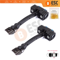 2 Pieces Rear Door Stop Check Assy Limiter Strap for VW Tiguan MK1 5N 2007-2018 5N0839249A