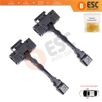 2 Pieces Front Door Stop Check Assy Limiter Strap for VW Caddy MK4 MK5 SB 2020-On MPV Box 2K7837249A