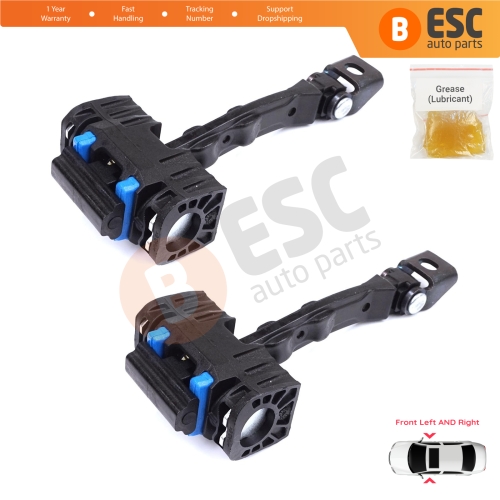 2 Pieces Front Door Stop Check Assy Limiter Strap for VW Beetle A5 5C 2011-2019 2/3-Door Hatchback Cabriolet 5C5837249