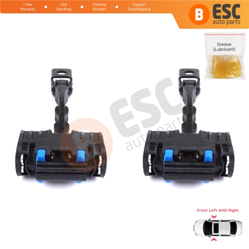 2 Pieces Front Door Stop Check Assy Limiter Strap for VW Beetle A5 5C 2011-2019 2/3-Door Hatchback Cabriolet 5C5837249