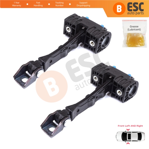 2 Pieces Front Door Stop Check Assy Limiter Strap for VW Beetle A5 5C 2011-2019 2/3-Door Hatchback Cabriolet 5C5837249