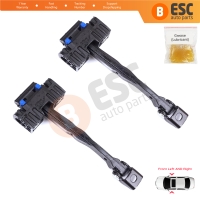 2 Pieces Front Door Stop Check Assy Limiter Strap for VW Golf Sportsvan AM1 AN1 2014-2020 510837249