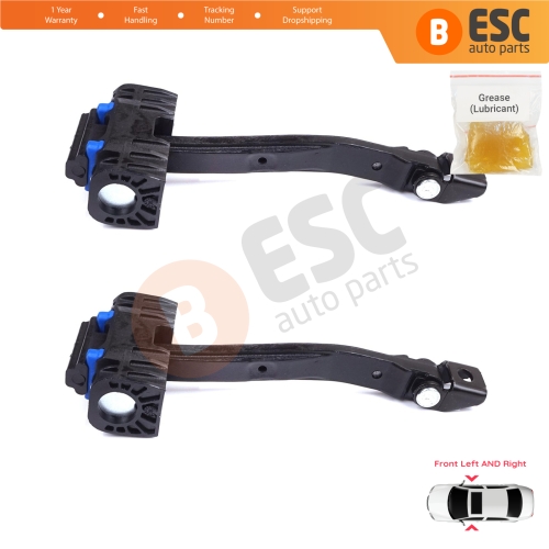 2 Pieces Front Door Stop Check Assy Limiter Strap for VW Golf Sportsvan AM1 AN1 2014-2020 510837249