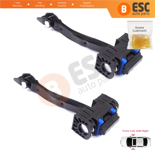 2 Pieces Front Door Stop Check Assy Limiter Strap for VW Golf Sportsvan AM1 AN1 2014-2020 510837249