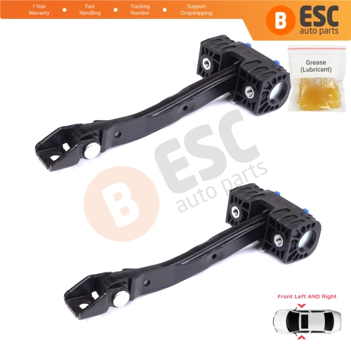 2 Pieces Front Door Stop Check Assy Limiter Strap for VW Golf Sportsvan AM1 AN1 2014-2020 510837249