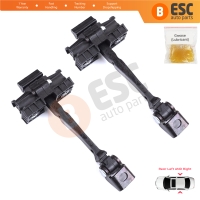 2 Pieces Rear Door Stop Check Assy Limiter Strap for VW Golf Sportsvan AM1 AN1 2014-2020 510839249