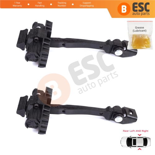 2 Pieces Rear Door Stop Check Assy Limiter Strap for VW Golf Sportsvan AM1 AN1 2014-2020 510839249