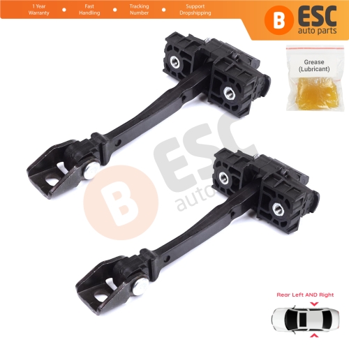 2 Pieces Rear Door Stop Check Assy Limiter Strap for VW Golf Sportsvan AM1 AN1 2014-2020 510839249