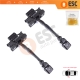 2 Pieces Front Door Stop Check Assy Limiter Strap for VW Polo MK6 AW1 BZ1 AE1 2017-On 4/5 Door 2G4837249A
