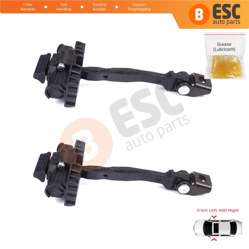 2 Pieces Front Door Stop Check Assy Limiter Strap for VW T-Cross C11 D31 2018-On 2GM837249