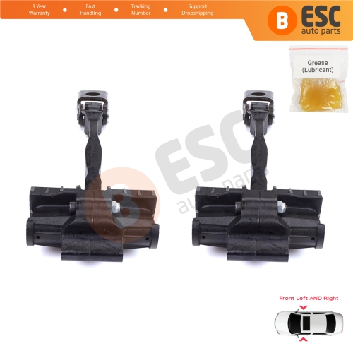 2 Pieces Front Door Stop Check Assy Limiter Strap for VW T-Cross C11 D31 2018-On 2GM837249