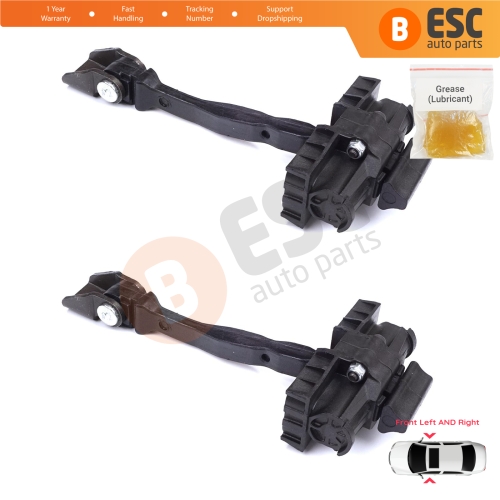2 Pieces Front Door Stop Check Assy Limiter Strap for VW T-Cross C11 D31 2018-On 2GM837249