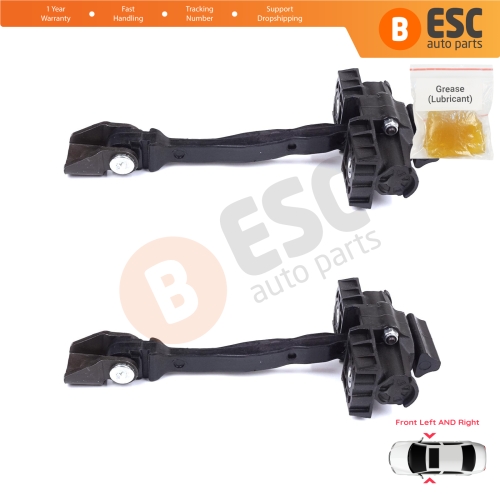 2 Pieces Front Door Stop Check Assy Limiter Strap for VW T-Cross C11 D31 2018-On 2GM837249