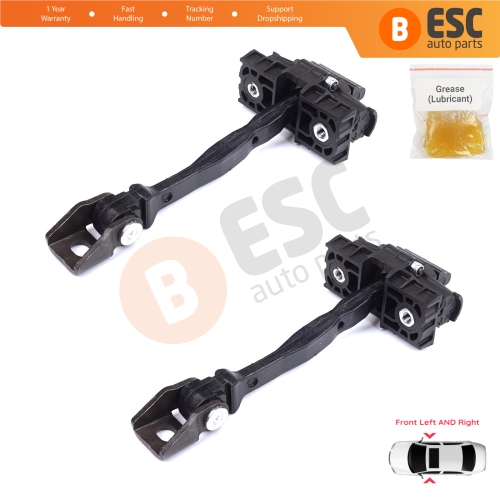 2 Pieces Front Door Stop Check Assy Limiter Strap for VW T-Cross C11 D31 2018-On 2GM837249