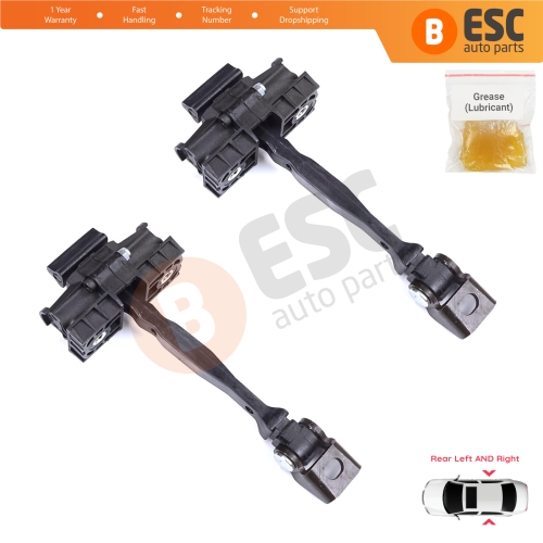 2 Pieces Rear Door Stop Check Assy Limiter Strap for VW T-Cross C11 D31 2018-On 2GM839249B