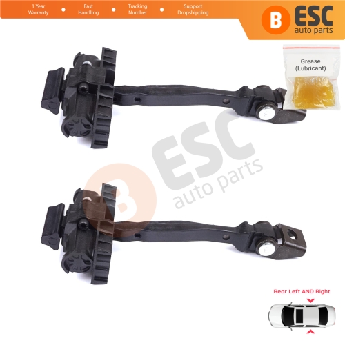 2 Pieces Rear Door Stop Check Assy Limiter Strap for VW T-Cross C11 D31 2018-On 2GM839249B