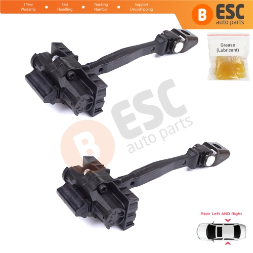 2 Pieces Rear Door Stop Check Assy Limiter Strap for VW T-Cross C11 D31 2018-On 2GM839249B