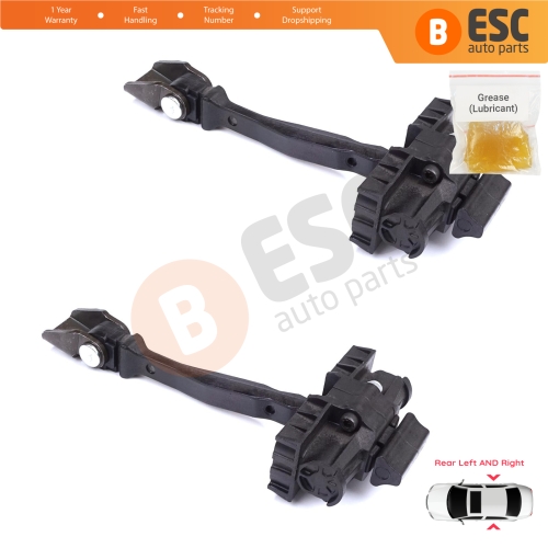 2 Pieces Rear Door Stop Check Assy Limiter Strap for VW T-Cross C11 D31 2018-On 2GM839249B