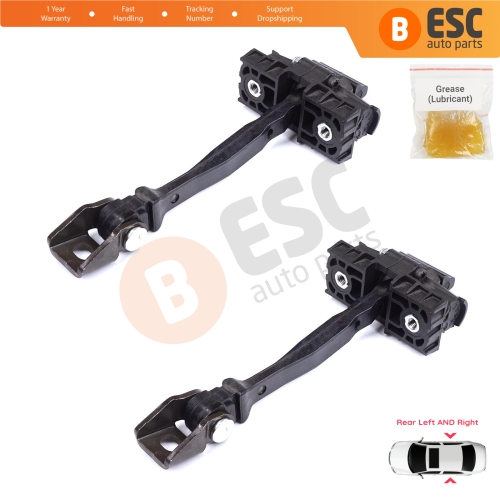 2 Pieces Rear Door Stop Check Assy Limiter Strap for VW T-Cross C11 D31 2018-On 2GM839249B