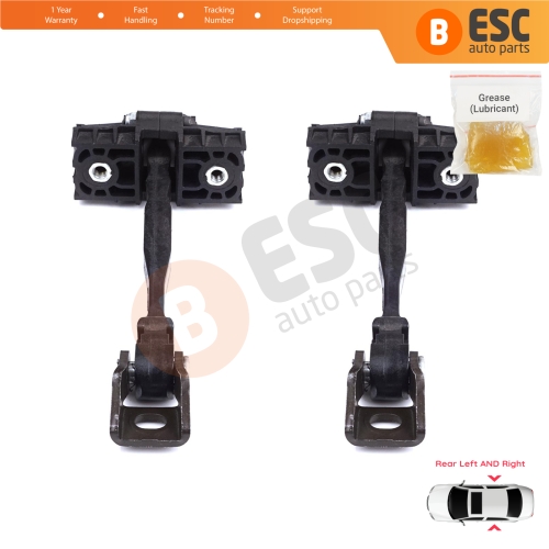 2 Pieces Rear Door Stop Check Assy Limiter Strap for VW T-Cross C11 D31 2018-On 2GM839249B