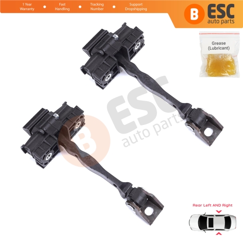 2 Pieces Rear Door Stop Check Assy Limiter Strap for VW T-Roc A11 D11 2017-On 5-Door 2GA839249B