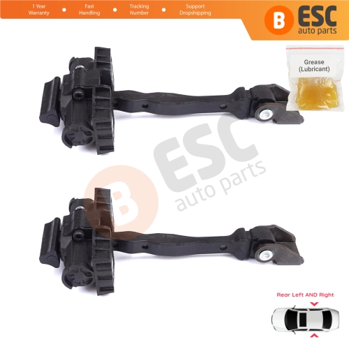 2 Pieces Rear Door Stop Check Assy Limiter Strap for VW T-Roc A11 D11 2017-On 5-Door 2GA839249B