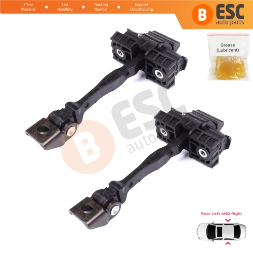 2 Pieces Rear Door Stop Check Assy Limiter Strap for VW T-Roc A11 D11 2017-On 5-Door 2GA839249B