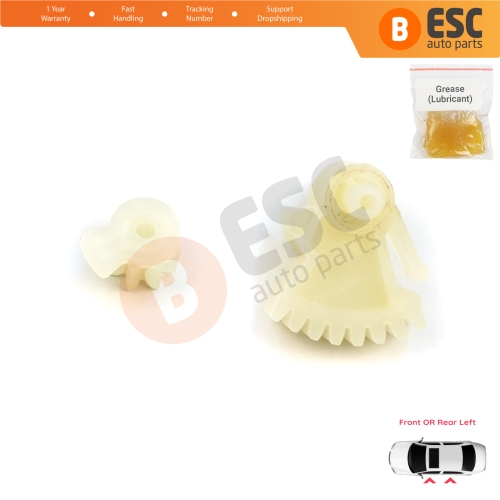 Left Door Lock Actuator Motor Repair Gears For Fiat Linea Albea Palio Siena 178 Punto 199 51910171