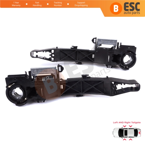 Front or Rear Left Right Door Outside Handle Carrier Bracket for Renault Master MK3 Nissan NV400 Interstar Vauxhall Opel Movano B 806064162R 806071828R