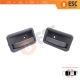 Front or Rear Left Right Interior Door Handle Opener Gray for Renault 19 Phase 2 1992-2000 Clio MK1 1990-1999 7700813585 7700813586