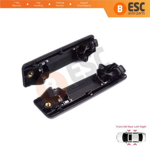 Left Right Exterior Door Handle Black for Renault 19 Super 5 Express Rapid Extra 7700793252 7700793253