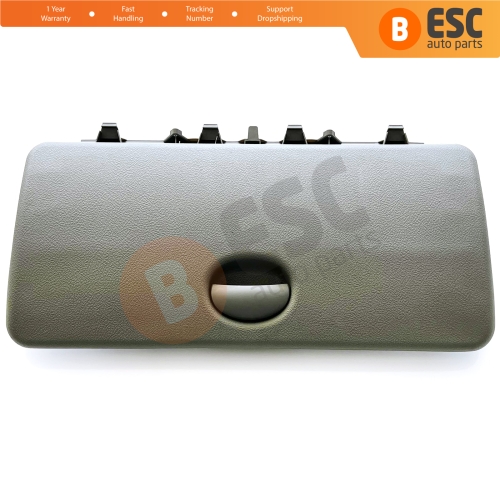 LHD Glove Box Door Lower Cover Gray for Renault Kangoo Nissan Kubistar MK1 X76 FC KC 1997-2009 8200181005
