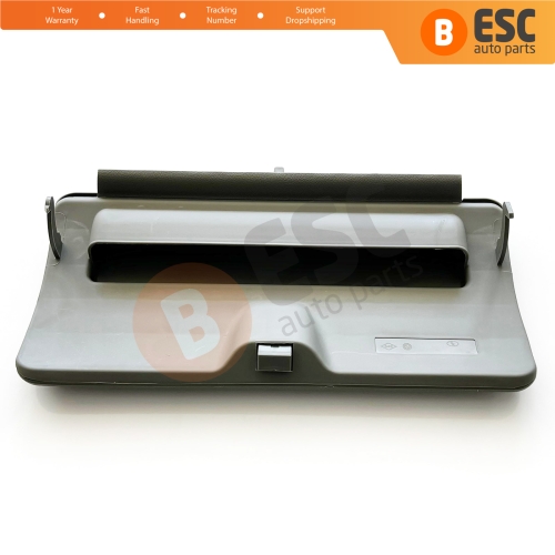 LHD Glove Box Door Lower Cover Gray for Renault Kangoo Nissan Kubistar MK1 X76 FC KC 1997-2009 8200181005