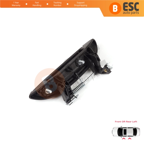 Left Exterior Door Handle for Renault Clio 2 Megane 1 Scenic 1 Symbol Thalia Logan Platina Lada Largus 7700426086