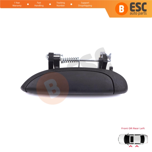Left Exterior Door Handle for Renault Clio 2 Megane 1 Scenic 1 Symbol Thalia Logan Platina Lada Largus 7700426086