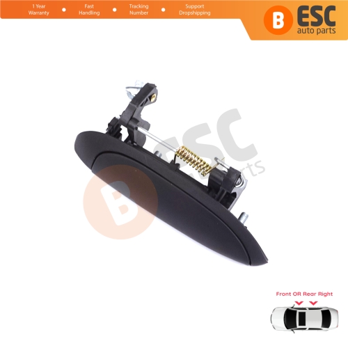 Right Exterior Door Handle for Renault Clio 2 Megane 1 Scenic 1 Symbol Thalia Logan Platina Lada Largus 7700426087