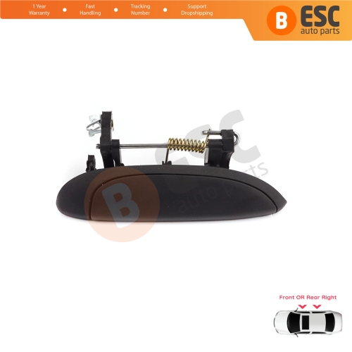 Right Exterior Door Handle for Renault Clio 2 Megane 1 Scenic 1 Symbol Thalia Logan Platina Lada Largus 7700426087