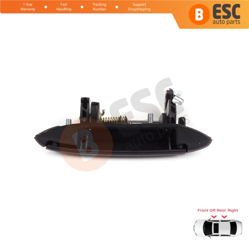 Right Exterior Door Handle for Renault Clio 2 Megane 1 Scenic 1 Symbol Thalia Logan Platina Lada Largus 7700426087