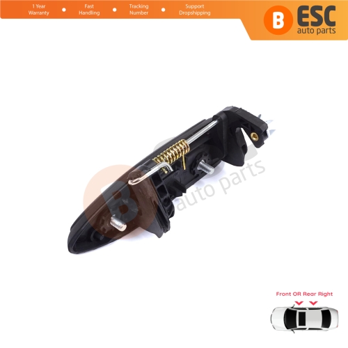 Right Exterior Door Handle for Renault Clio 2 Megane 1 Scenic 1 Symbol Thalia Logan Platina Lada Largus 7700426087