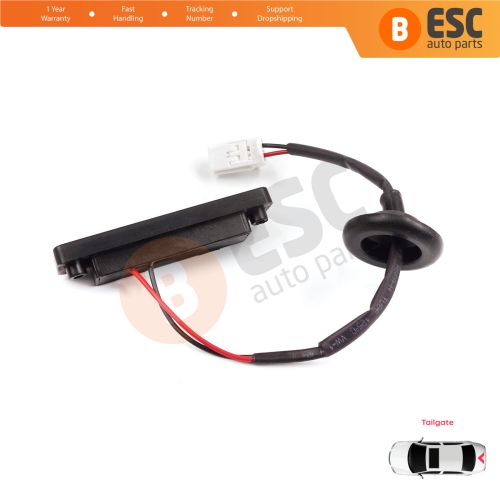 Rear Tailgate Door Lock Release Button Lid for Hyundai Accent MK4 Solaris Verna i30 Kia Rio MK3 Pride Ceed Picanto 2011-2017 B812601R000