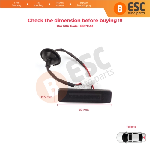 Rear Tailgate Door Lock Release Button Lid for Hyundai Accent MK4 Solaris Verna i30 Kia Rio MK3 Pride Ceed Picanto 2011-2017 B812601R000