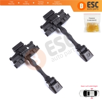 2 Pieces Rear Door Stop Check Assy Limiter Strap for Skoda Fabia MK2 5J MG 542 545 2006-2014 5J6839249D