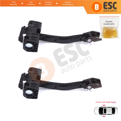 2 Pieces Front Door Stop Check Assy Limiter Strap for Skoda Superb MK2 II B6 3T 3T4 3T5 2008-2015 3T0837249C