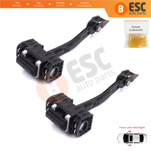 2 Pieces Front Door Stop Check Assy Limiter Strap for Skoda Superb MK2 II B6 3T 3T4 3T5 2008-2015 3T0837249C