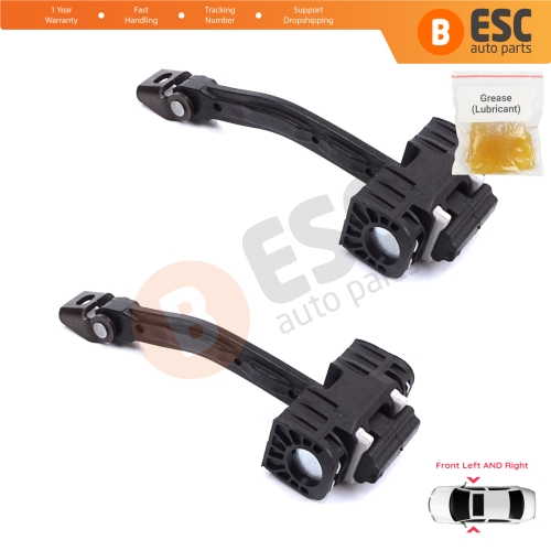 2 Pieces Front Door Stop Check Assy Limiter Strap for Skoda Superb MK2 II B6 3T 3T4 3T5 2008-2015 3T0837249C