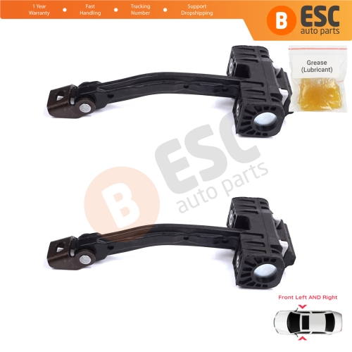 2 Pieces Front Door Stop Check Assy Limiter Strap for Skoda Superb MK2 II B6 3T 3T4 3T5 2008-2015 3T0837249C