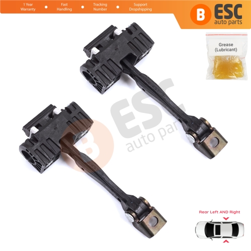 2 Pieces Rear Door Stop Check Assy Limiter Strap for Skoda Superb MK2 II B6 3T 3T4 3T5 2008-2015 3T0839249C